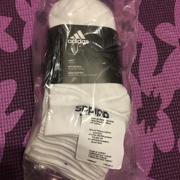 Adidas Ankle Socks 6 Pairs - Picture 2 of 5